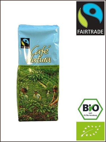 Bio Café Natura, 500g gemahlen, MHD-08.2021