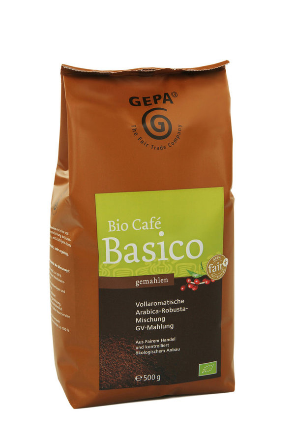 Café Bio Basico, Gastronomiekaffee, 500 g